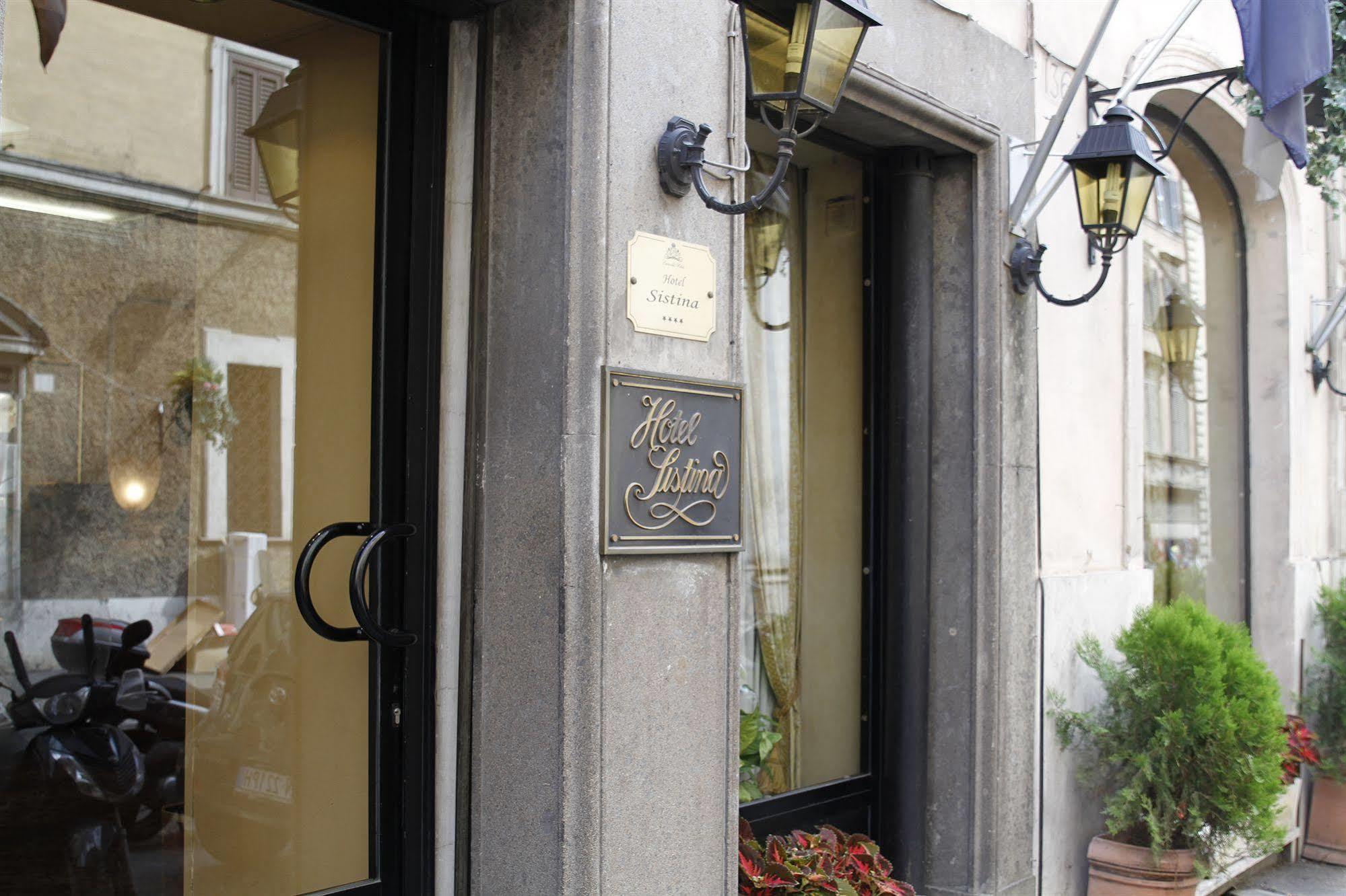 Hotel Sistina Roma Dış mekan fotoğraf
